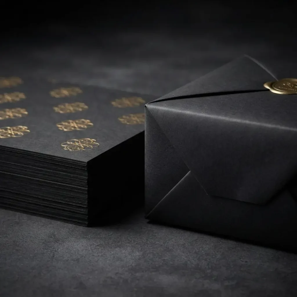 Black Kraft Paper