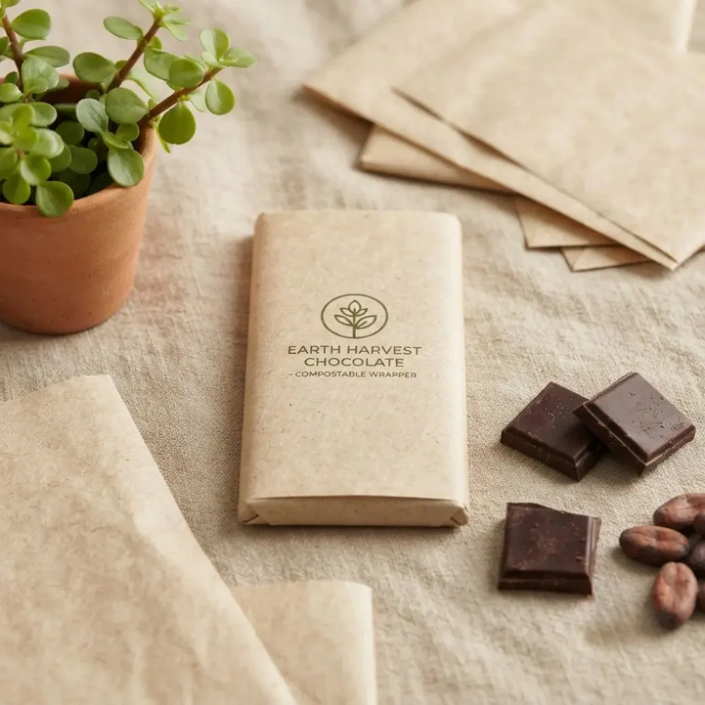 Compostable Chocolate Wrappers