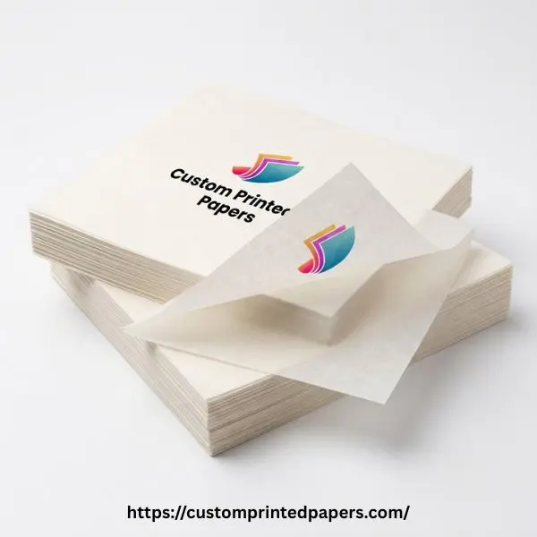 10 x 10 Custom Butter Paper