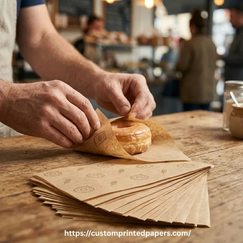 Custom Donut Wrapping Sheets
