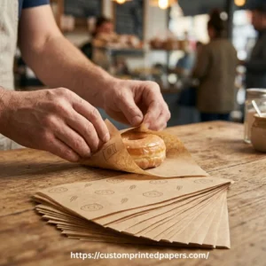 Custom Donut Wrapping Sheets