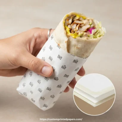 Double-Coated Shawarma Paper