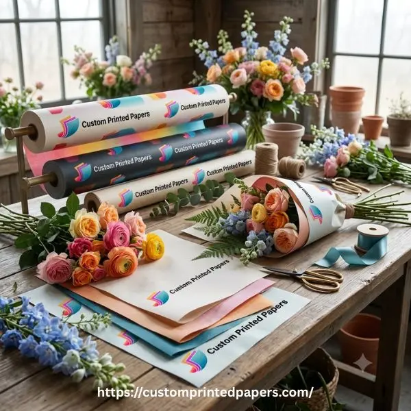 Flower Wrapping Rolls & Sheets