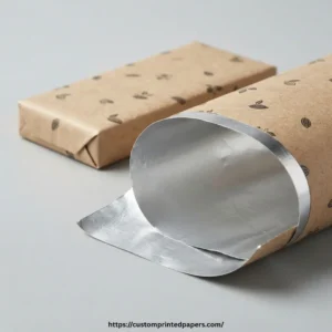 Foil-Backed Chocolate Paper