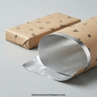 Foil-Backed Chocolate Paper