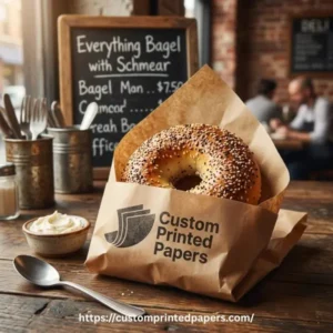 Kraft Bagel Paper