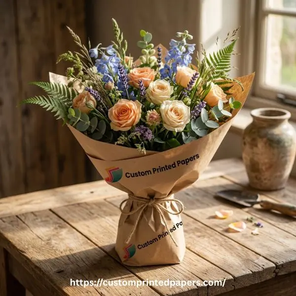 Kraft Bouquet Paper