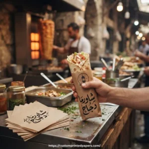 Kraft Shawarma Paper
