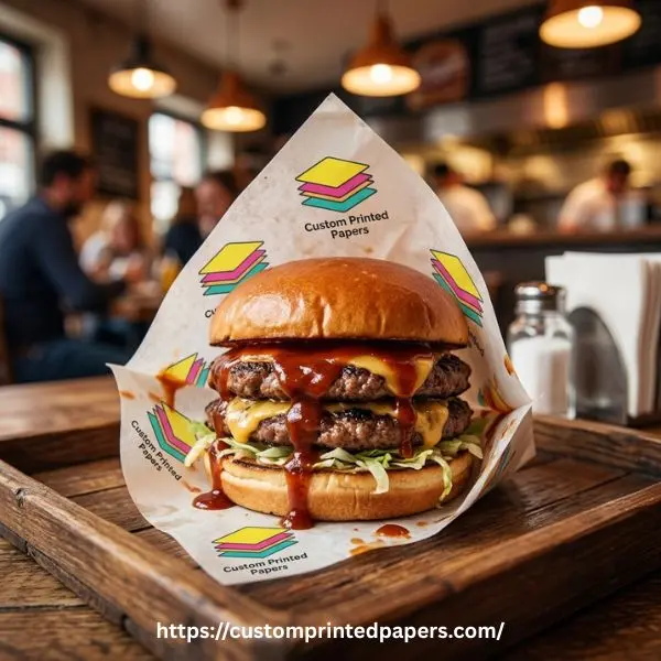 Waxed Burger Paper