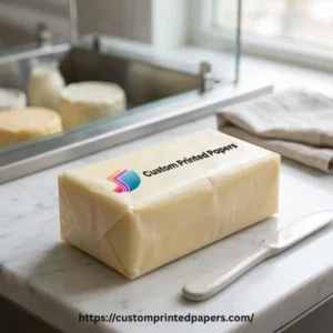 Custom Waxed Butter Paper