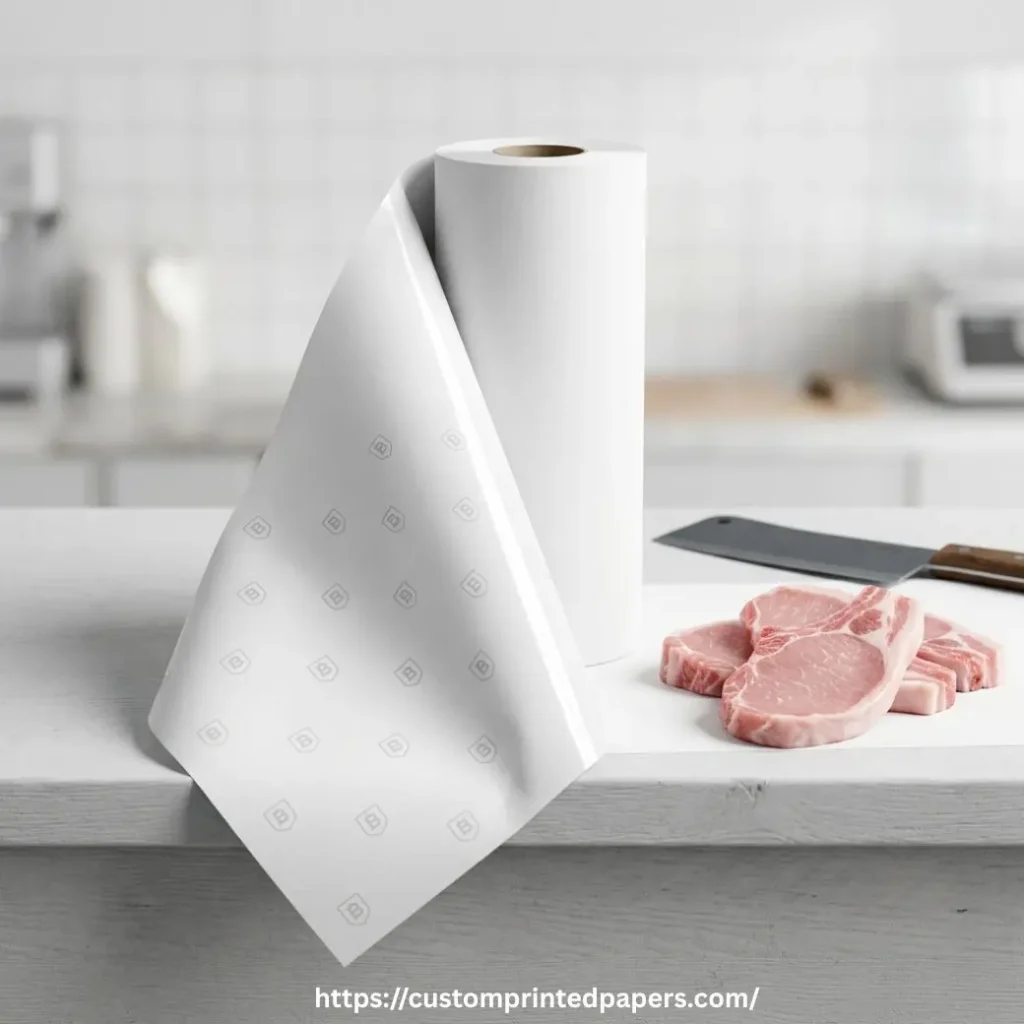 Custom White Freezer Paper