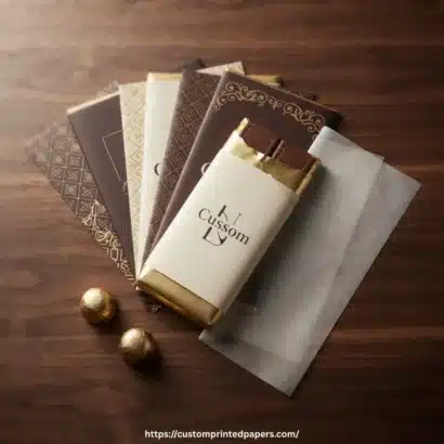 Custom Chocolate Wrapping Paper