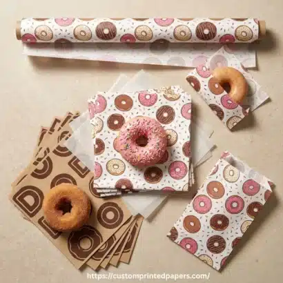 Custom Donut Wrapping Paper